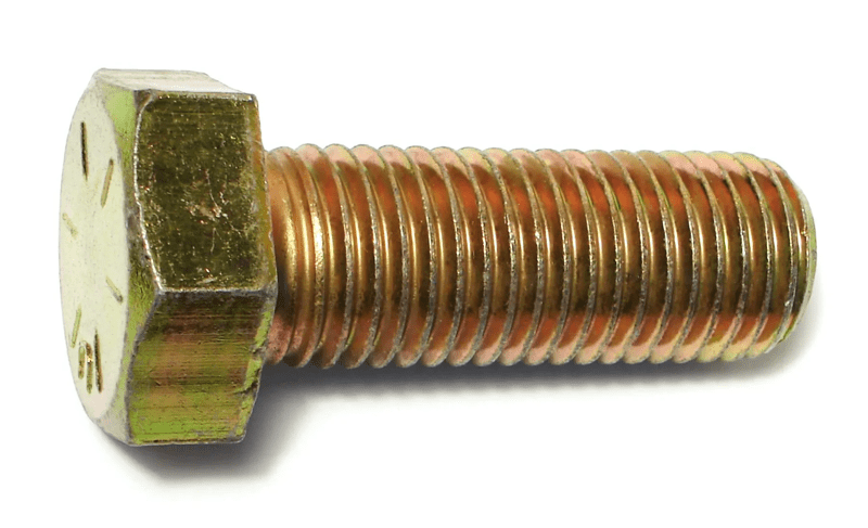 1-8 x 2-3/4 Grade 8 Coarse Hex Cap Screws