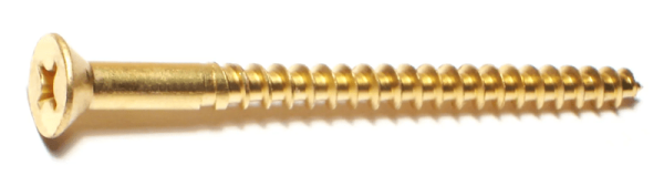 12 x 3 Phillips Flat Wood Screws