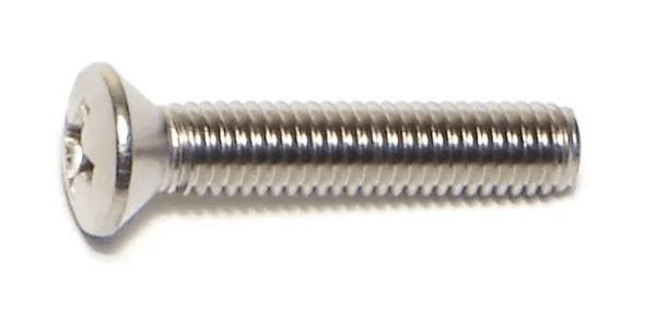 10-32 x 1 Phillips Oval Machine Screws