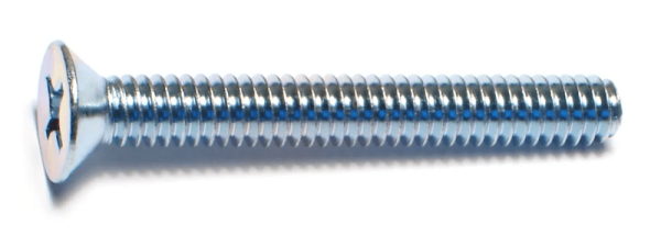 1/4-20 x 2 Phillips Flat Machine Screws