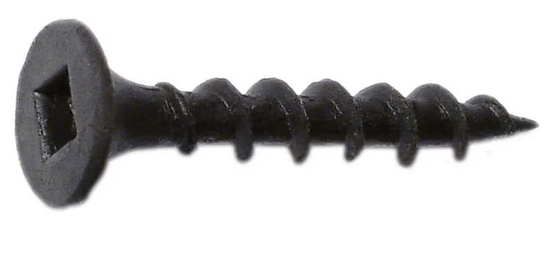 6 x 1 Coarse Square Drive Drywall Screws