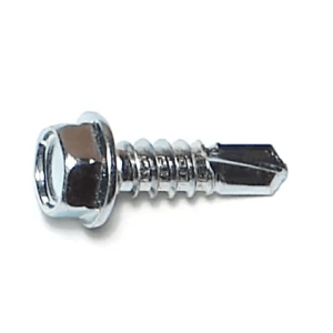 12 x 3/4 Hex Washer Self-Drilling Sheet Metal Screws