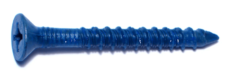 1/4 x 2-1/4 Star Drive Flat Masonry Screws