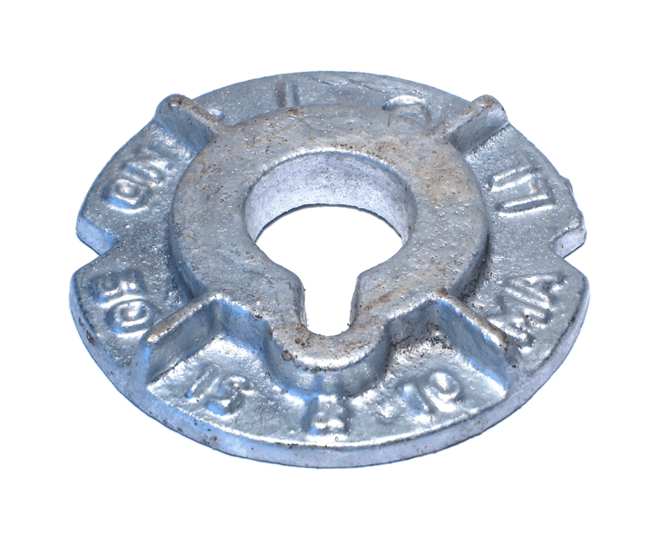 1" Malleable Washers