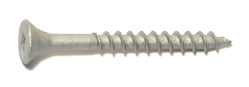 7 x 1-5/8 Square Silver Deck Screws