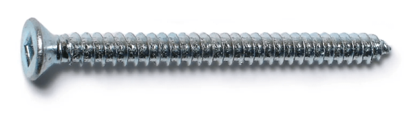 8 x 2 Square Drive Flat Sheet Metal Screws