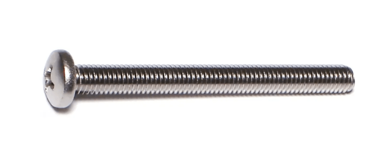 10-32 x 2 Phillips Pan Machine Screws