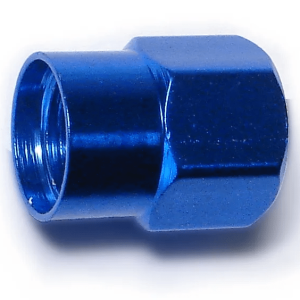 Blue Valve Caps    Al