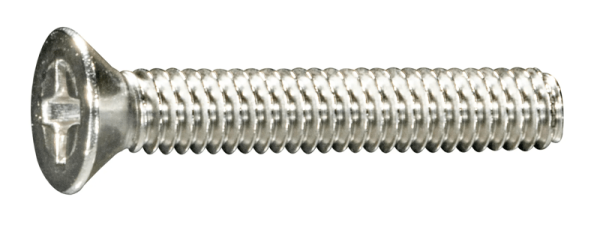 #8-32 x 1″ Phillips Flat Machine Screws
