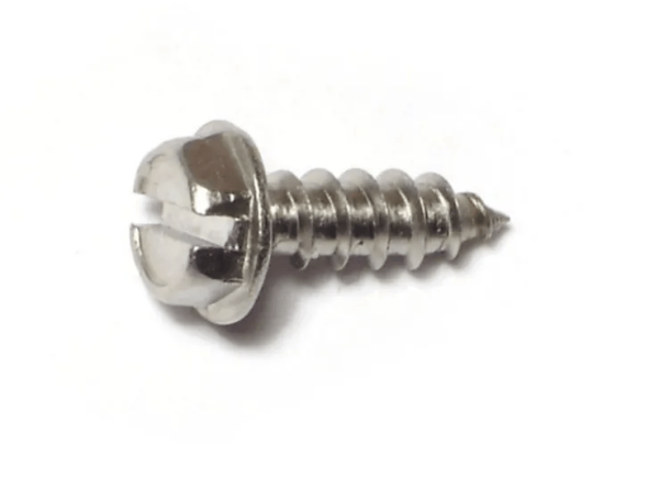 8 x 1/2 Slotted Hex Washer Sheet Metal Screws