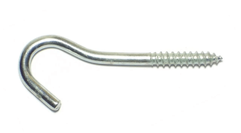 12 x 1-11/16 Screw Hooks