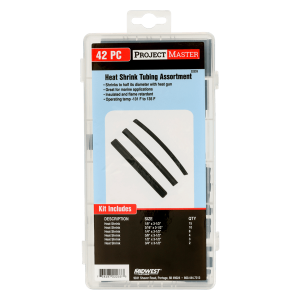 ProjectMaster Heat Shrink Tube 42pc Kit