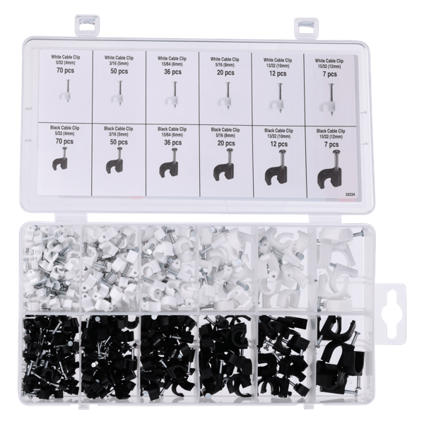 ProjectMaster Cable Clip 390pc Kit