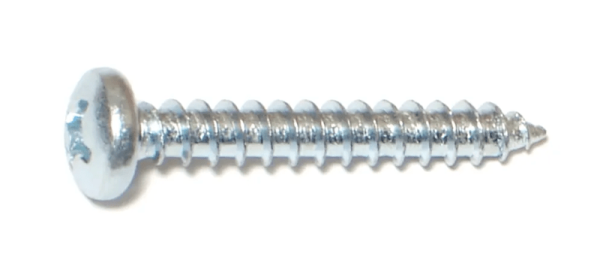 12 x 1-1/2 Phillips Pan Sheet Metal Screws