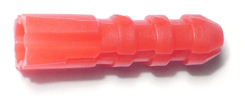 3/8 x 1-1/2 Ribbed Plastic Anchors