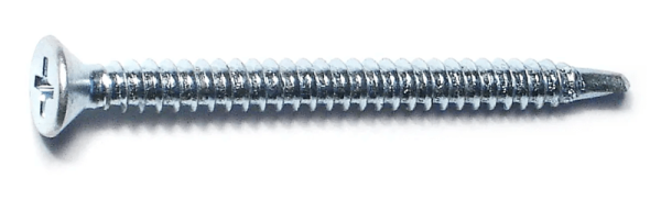 8 x 2 Phillips Flat Self-Drilling Screws