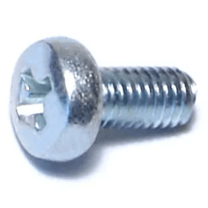 3 mm-0.50 x 6 mm Phillips Pan Machine Screws