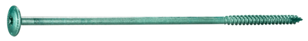 3/8 x 10 Star Lag Green Screws