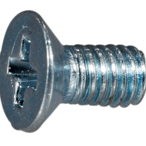 3mm-0.50 x 6mm Metric Phillips Flat Machine Screws