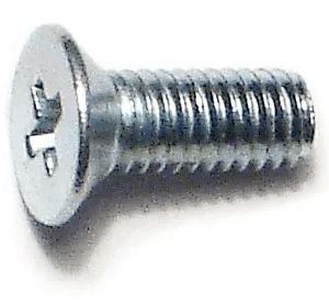 3mm-0.50 x 8mm Metric Phillips Flat Machine Screws