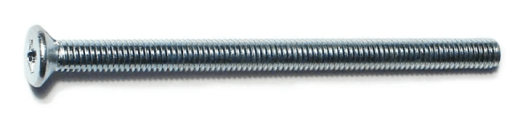 3mm-0.50 x 45mm Metric Phillips Flat Machine Screws