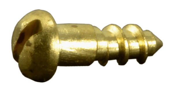 1 x 1/4 Slotted Round Wood Screws