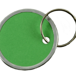 1-1/4 Papr Tag w/Ring Green