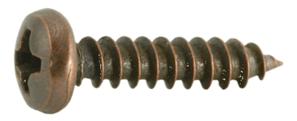 6 x 5/8 Phillips Pan Sheet Metal Screws