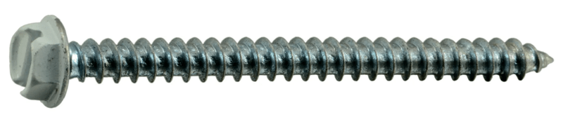 8 x 2 Slotted Hex Washer Sheet Metal Screws