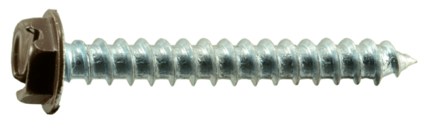 10 x 1-1/2 Slotted Hex Washer Sheet Metal Screws