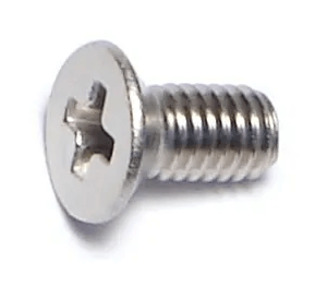 3mm-0.50 x 6mm Metric Phillips Flat Machine Screws