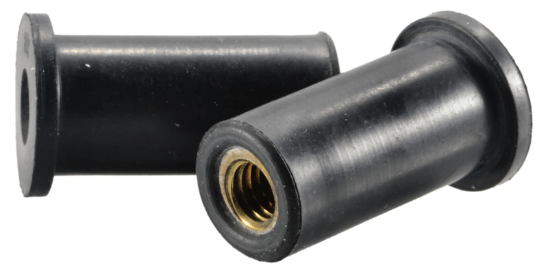 6mm-1.00 x 26mm Metric Well Nuts