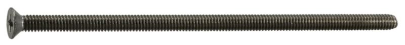 8-32 x 4 Phillips Flat Machine Screws