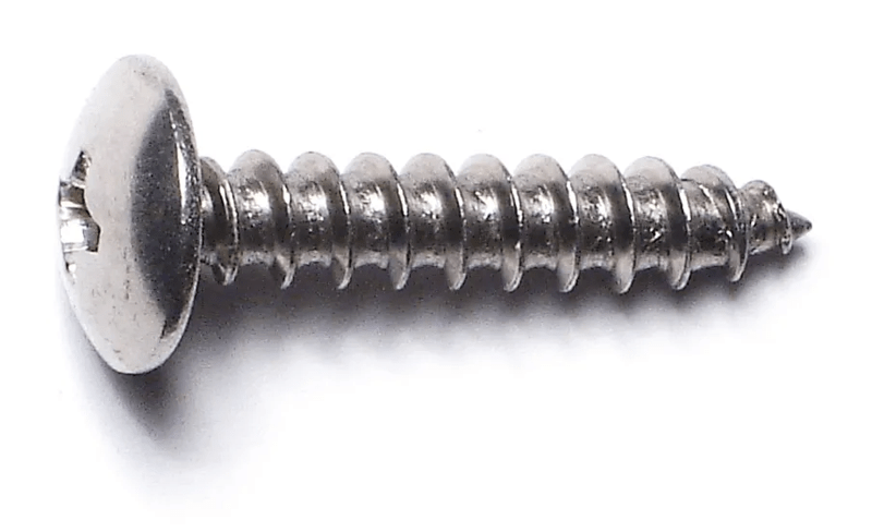 10 x 1 Phillips Truss Sheet Metal Screws