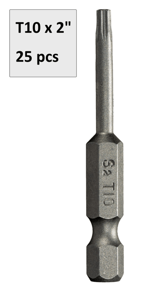 T10 x 2" Star Drive Bit