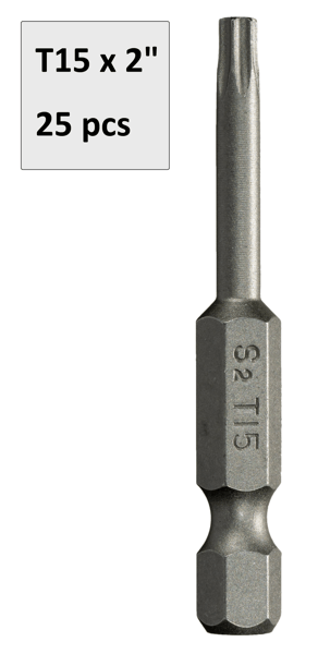 T15 x 2″ Star Drive Bit