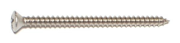 12 x 3 Phillips Oval Sheet Metal Screws