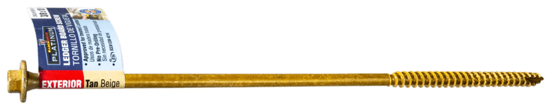 3/8 x 10 SaberDrive Platinum Hex Head Lag Screws