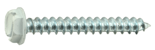 10 x 1-1/2 Slotted Hex Washer Sheet Metal Screws