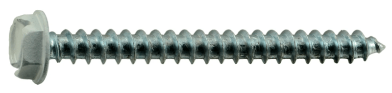 10 x 2 Slotted Hex Washer Sheet Metal Screws