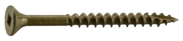 7 x 2 Square Tan Deck Screws