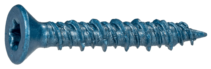 3/16 x 1-1/4 TorqueMaster Star Flat Masonry Screws