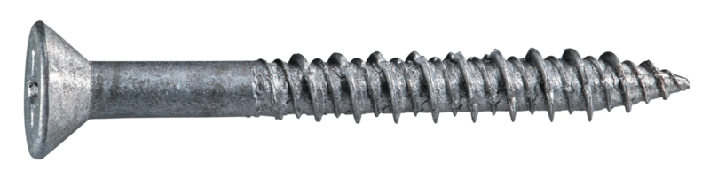 1/4 x 2-1/4 Phillips Flat Concrete Screws