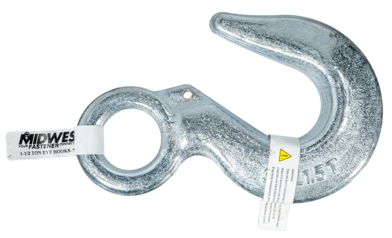 1-1/2 Ton Slip Hook w/Eye