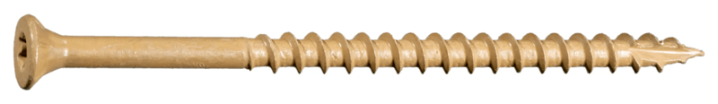 10 x 3-1/2 BuildRight Star Drive Tan Deck Screws 25lb. Tub