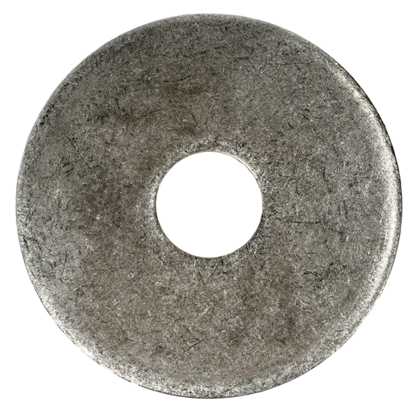 7/8 x 3-1/2 x 5/16 Round Plate Washer Plain Steel 10 lb. Box