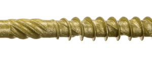 12 x 4 Saberdrive Platinum Deck Screws Tan 1lb. Tub