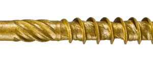 12 x 3-1/2 Saberdrive Platinum Deck Screws Tan 5lb. Tub