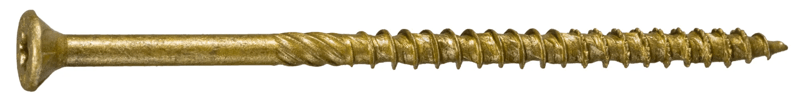 10 x 4 Saberdrive Platinum Deck Screws Tan 25lb. Tub