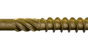 12 x 3-1/2 SaberDrive Platinum Truss Wood Screw Tan 5lb. Tub